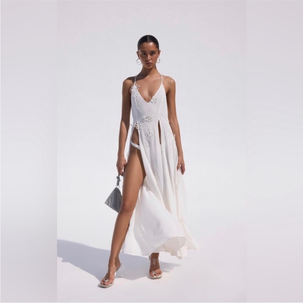 Cult Gaia Jardin Floral Cover-Up Dress NWT